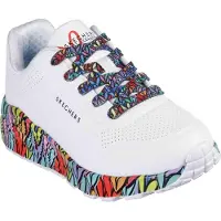 SKECHERS Baskets 'Uno Lite - Subtle Love' blanc