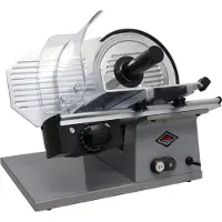 Celme - EVOLUTION PRO 220 Trancheuse - Acier antiadhésif - Lame de 220 mm - 39×43×40 cm - Précision professionnelle - GRIS