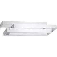 Sollux Applique FROST 2xG9 8W acier 10x9x42cm