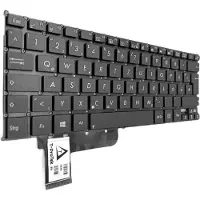 T-ProTek FR Noir Clavier sans cadre version 1 compatible avec Asus VivoBook S200, S200E