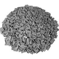 LEGO 1x2 Carreaux Gris clair - 3069b NOUVEAU ! Quantité 500x