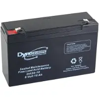 Dyno Europe Accu Acide-plomb 6v-10ah 151x50x101mm