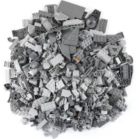 LEGO Briques spéciales Mélange gris clair gris foncé NOUVEAU Quantité 800x - Chaque mélange est composé individuellement