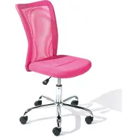 Ebuy24 Bonan Chaise de bureau pour enfants, rose.