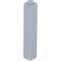 LEGO brique 1x1x5 lbg
