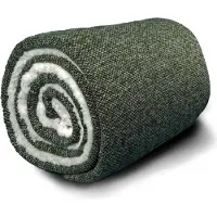 Unique living Couverture douce Kane vert avocat