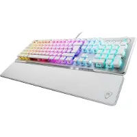 Turtle Beach Clavier de jeu Vulcan II, rouge linéaire, blanc