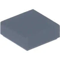 LEGO 250 pièces Carreaux 1x1, gris foncé