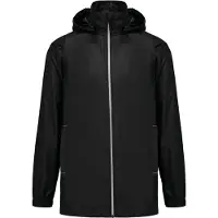 Pro Act Veste de pluie unie pour adultes