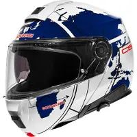 Schuberth C5 Globe Blue Blanc/Bleu 59 unisex
