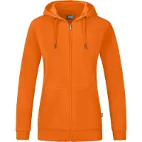 Jako Veste à capuche Organic pour femmes orange 38