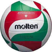 Molten V5m2501 School Volley-Ball - Blanc / Rouge / Vert | Taille: 5