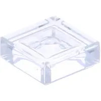 LEGO 50 pièces Carreaux 1x1, Transparent