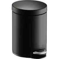 Helit Tret-Abfalleimer "Classic", 20 Liter, schwarz