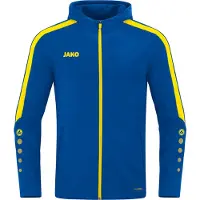 Jako Veste à capuche Power Hommes - Royal / Jaune
