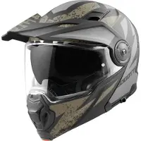 Bogotto FG-102 Safari Casque rabattable en fibre de verre Enduro