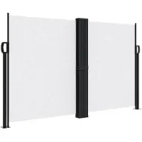 Syfax Auvent latéral rétractable blanc 140x600 cm