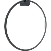 Milagro Lighting Applique de salle de bain cercle noir Ø50cm Saturno LED 25W