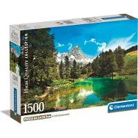 Clementoni Puzzle CLE 1500 Compact Lac Bleu 31720
