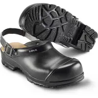 Sika Chaussure de sécurité Flex LBS sabot ouvert avec bride de talon Noir-43