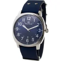 Folli Follie Montre - - WT14T0015DV - Quartz - Cuir - Argenté/Bleu