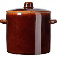 Kadax cuve de fermentation pour brasseries maison "Athena", pot de fermentation pour choucroute, tonneau en terre cuite, pot 1,5L