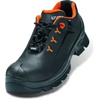 Uvex Chaussures basses de sécurité 2 MACSOLE taille 52 W14 S3L ESD SR HRO noir/or 6522.4, Niveau de protection:S3, Taille:42, Couleur:noir/orange, Largeur:11