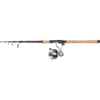 Dam Impressa Tele Spinning Combo Argenté 1.80 m / 2-12 g