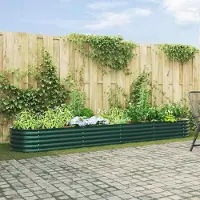 Prolenta Maison Exclusive - Potager surélevé vert 400 x 80 x 44 cm en acier