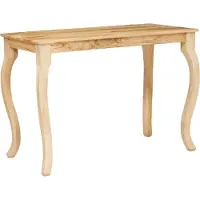 Syfax Table basse Marron 110 x 55 x 77 cm Bois de mangue massif