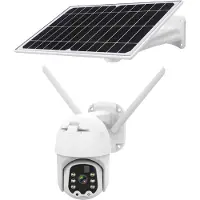 Krüger&Matz Caméra Wi-Fi extérieure Kruger&Matz Connect C90 Solar
