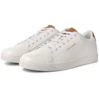 Jack & Jones Baskets basses 'JFWBoss' cognac / blanc