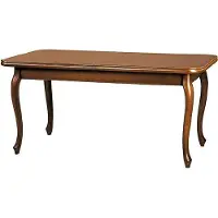AEA TABLE CLASSIQUE SALLE A MANGER TABLE BOIS VERITABLE MASSIF - Modèle ZB-2