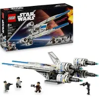 LEGO Star Wars Andor Le Chasseur Stellaire U-Wing de l'Alliance Rebelle, Jeu de Construction 594 Pièces, 8 Ans et Plus