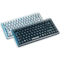 Cherry Compact-Keyboard G84-4100 - Tastatur - USB - Schweiz - Hellgrau (G84-4100LCMCH-0)