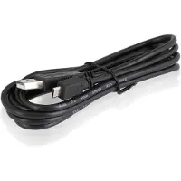 Wicked Chili Playstation 4 câble de charge USB pour PS4 Controller DualShock 4 Wireless Controller (180cm, microUSB, noir)