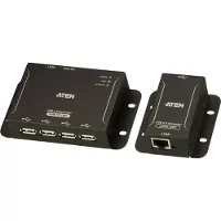 Aten UCE3250, Extension USB 4 ports, USB 2.0 Cat.5 Extender (jusqu'à 50m)