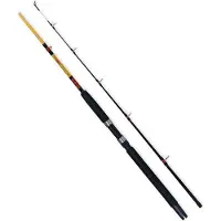 Kali Kunnan Canne à pêche Tiger, noire et dorée, 2,50 m / 35 lb, noire et dorée, 2,50 m