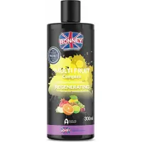 RONNEY Shampooing régénérant pour cheveux abîmés, 300ml