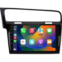 AWESAFE Radio compatible avec VW Golf VII MK7 2013-2017 Carplay Android Auto Navi Bluetooth DAB+ Caméra de recul 10 pouces 32 Go