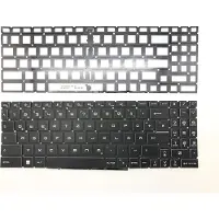 T-ProTek FRANÇAIS - Clavier noir, éclairage RGB compatible avec MSI GF66 Katana 11UD-614