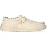 HEY DUDE WALLY STRETCH CANVAS Blanc