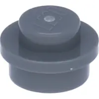 LEGO 1x1 Plaques rondes Gris foncé - 4073 NOUVEAU ! Quantité 100x