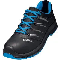 Uvex 2 trend Chaussures basses S3 bleu, noir largeur 11 Gr. 42