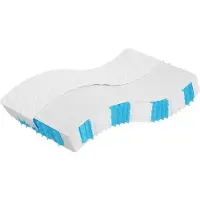Syfax Matelas à ressorts ensachés dureté moyenne 140x190 cm