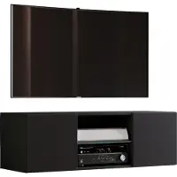 VCM Meubles Meuble Télévision | Planche murale | Suspension bas | Dimensions H. 40 x W. 115 x D. 36 cm | Armoire murale - Jusa