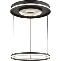 Globo Lighting Lampe suspendue Marsh Noir
