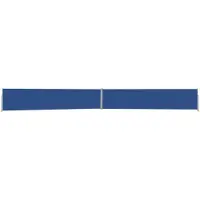 Syfax Auvent latéral rétractable de patio 140x1200 cm Bleu