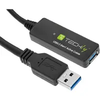 EFB Elektronik Câble répétiteur USB 3.0 , 5 mètres - Câble - Numérique/Données