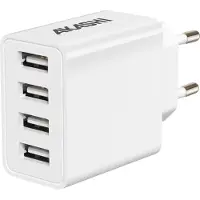 Akashi C/secteur Rapide Intelligent 4usb 5a 25w -